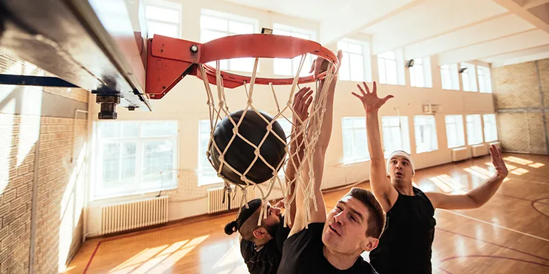 slam dunk your health recreation basketball