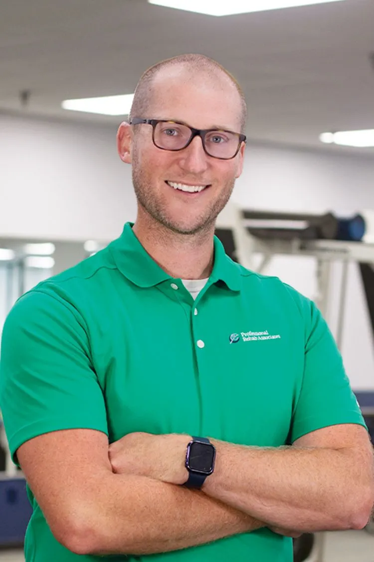 Nolan Stewart physical therapist at Professional Rehab Associates