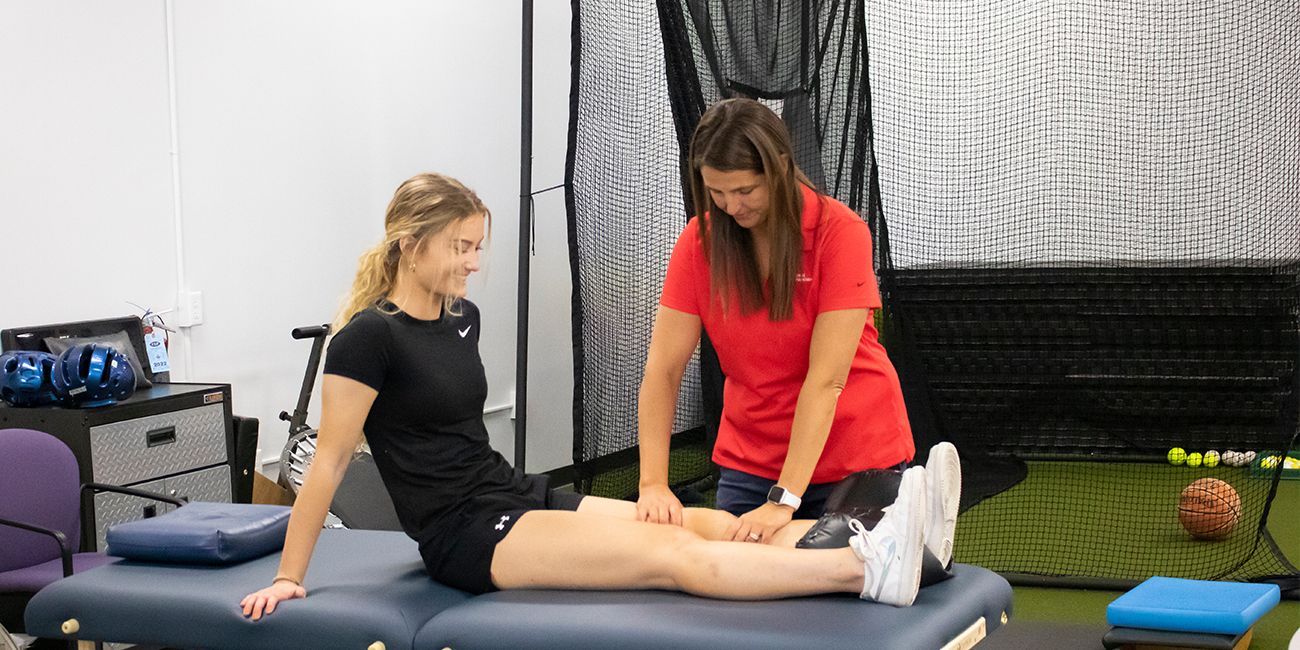 New River Valley Athlete Receiving Physical Therapy from Professional Rehab Associates in Radford, Va.