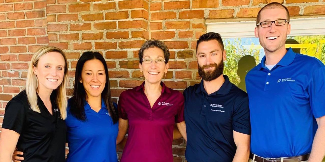 RU student Physical Therapy interns at Professional Rehab Associates, Inc. in Radford, Virginia