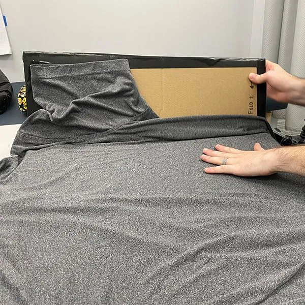 OT services in Radford Virginia assisting with folding clothes for patient at Professional Rehab Associates